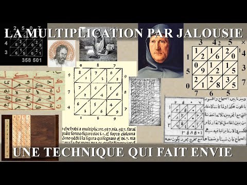 S. Dimek - Histoire des maths - La multiplication par jalousie, une technique qui fait envie
