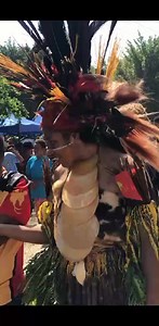 Simbu Ambai In Her Traditional Attires | Simbu Province | Papua New Guinea � | Like & Follow For More Videos��� | Natural Beauty Of Chimbu