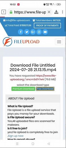 How to download videos from Fileupload without waiting or captcha | 100% working 2024 #tricks