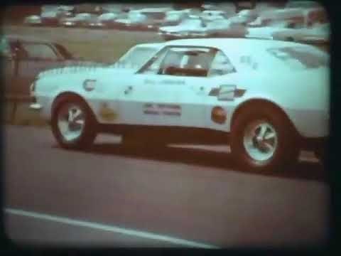 Bill Grumpy Jenkins 1967 Camaro in car action