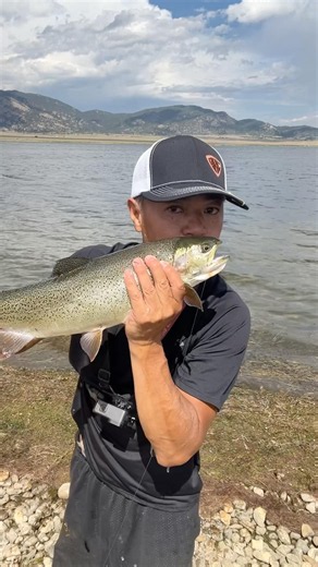 Beautiful Rainbow Trout: Fishing At Eleven Mile Reservoir In Lake George, Colorado: #fishing #fun