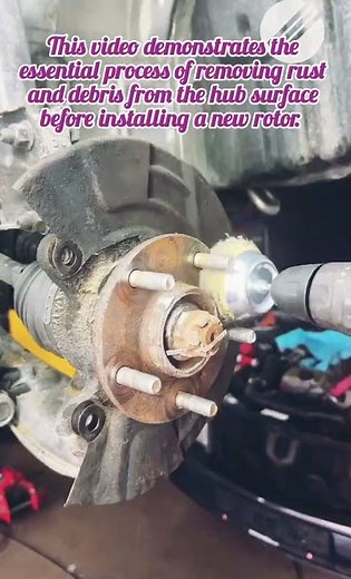 Proper Brake Rotor Prep: Cleaning the Wheel Hub