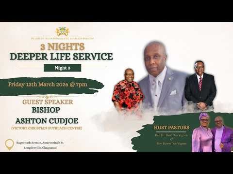 Bishop Ashton Cudjoe | Alpha Ministries | March 13, 2026