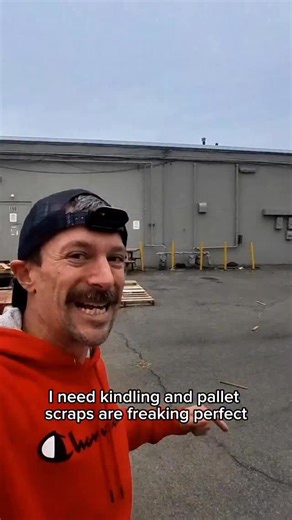 55K views · 3.7K reactions | I’m already back diving all the time. So grabbing some pallet scraps is super quick. Obviously we don’t heat exclusively with pallets but it’s awesome for kindling. #dumpsterdiving | Love in the Dumpster | Facebook
