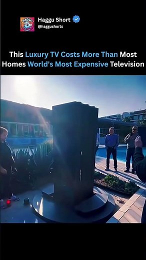 This Luxury TV Costs More Than Most Homes 🤯 | World's Most Expensive Television