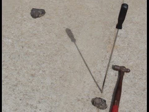 How to find TRUE North without a Compass : using the Shadow Method