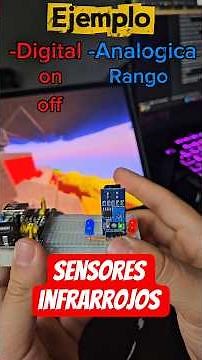 Sensor infrarrojo funcionamiento #ingenieria #education #shorts #shortvideo