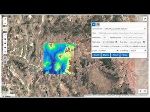Search and Visualize NASA OPERA Data Products Interactively