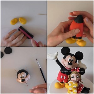 Mickey Mouse cake topper is the answer for your kids' b-day party! | MetDaan Creative