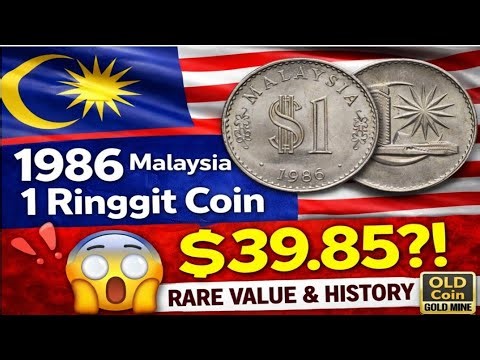 1986 Malaysia 1 Ringgit Coin Worth $39.85? Rare Coin Value, History & Collector Secrets!