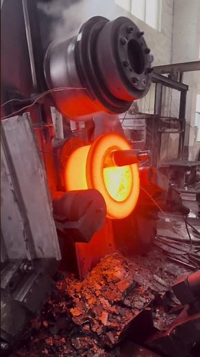 D51Y-630E Ring Rolling Machine: High-Precision Flange Forging Process