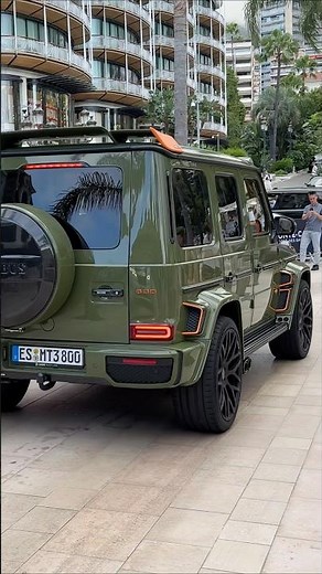 Insane BRABUS G800 in Monaco #monaco #luxury #lifestyle #supercars
