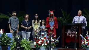 645K views · 8.8K reactions | After her dad was deployed to the Middle East in the fall, this Ohio High School graduate thought she would just be viewing a video message from him. What she got was even better! | KULR8 News | Facebook