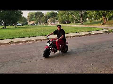 the new Coleman B200 Mini Bike!