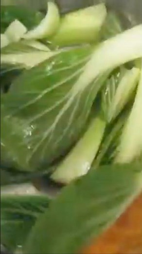 Sautéed BOK CHOY in 5 Minutes 🥬 Healthy Eats 😋 #food #vegetables #cooking #recipe #tutorial