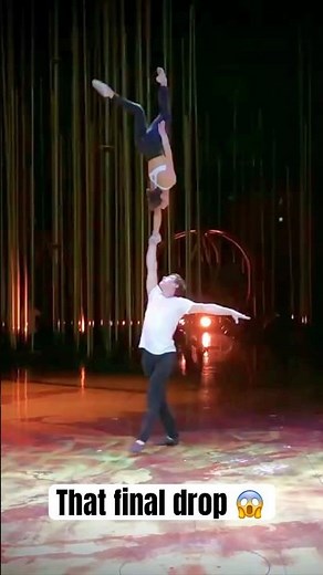 BRAVE Acrobatics Stunt Anastasia Gorbatyuk 😱 #cirqueart #cirquedusoleil #handbalance