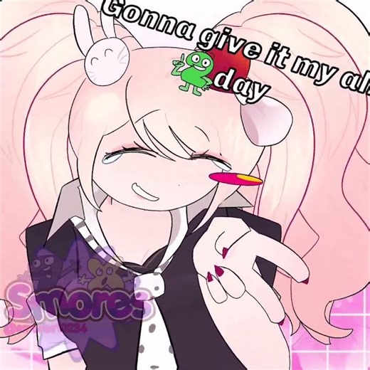 Junko so pretty ok😂😂😂#animation #foryourpage #daganronpa #shirts #bfdi #osc #tweening