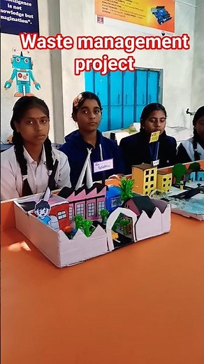 How to make Waste management project |waste management project |scienceexhibition2025