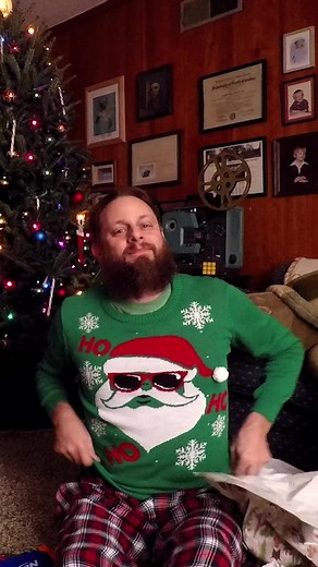 Rudolph the Red-Nosed Reindeer Sung Backwards