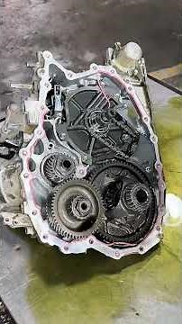 Complete process of disassembling and repairing the Nissan X-Trail CVT transmission