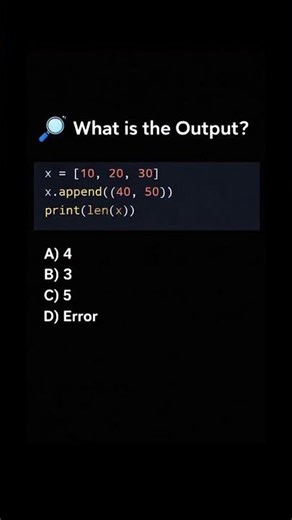 Can you guess the Python output? 🤔🐍Most developers get this wrong on the first try! #python #code