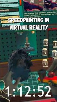 This game lets you paint 3D models in virtual reality!