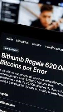 Una plataforma envía por error 40.000 millones de dólares en bítcoins a sus usuarios #criptomonedas