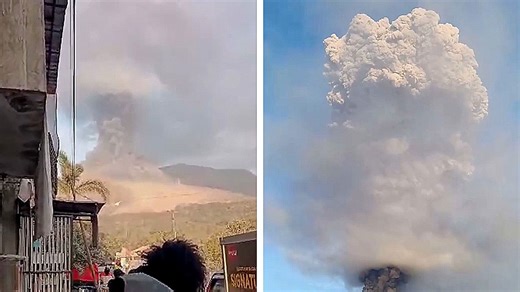Indonesia's Mt. Lewotobi Laki-laki volcano erupts once again
