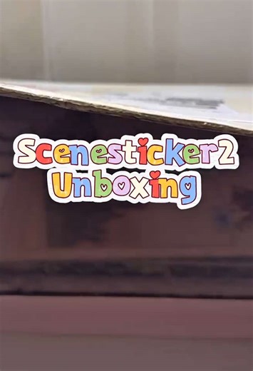 My last unboxing video of 2025! Thank you @scenesticker2 for my beautiful stickers! #diystickers #fyp #3dsticker #satisfying #unboxingvideos