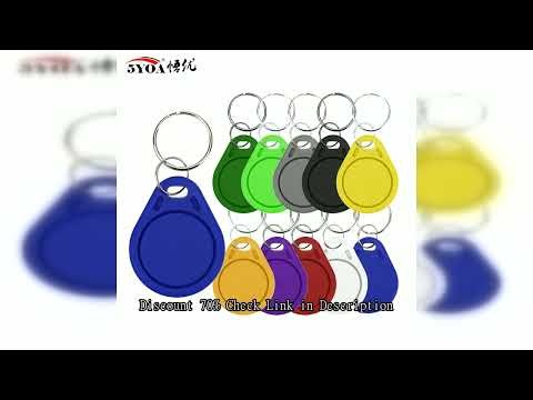 5YOA 100pcs UID Block 0 Rewritable Writable 13.56MHz RFID Tag Key Fob Clone Card Tags Copy Cards Key