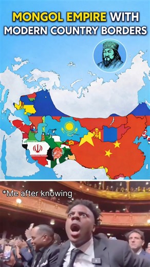 How Big Was the Mongol Empire? 🤯🌍