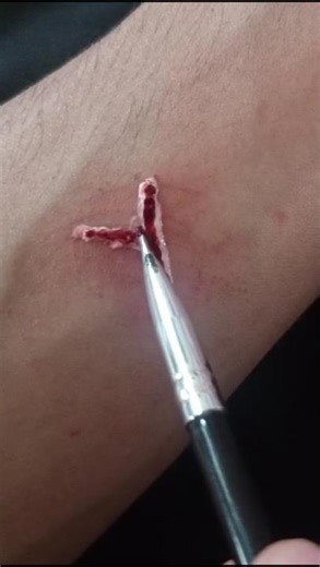 later cut hand makeup 🎨🖌️💄#new #shortsvideo