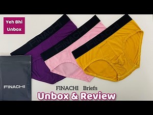 FINACHI Men Ultra Soft Modal Briefs 🩲 Unboxing & Review