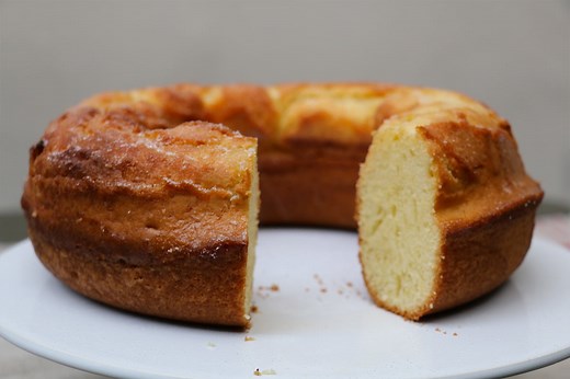 Gâteau moelleux à la fleur d’oranger: recette facile