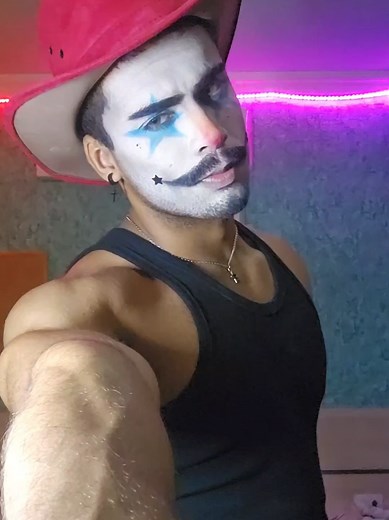 rodeo clown #clown #fyp #makeup