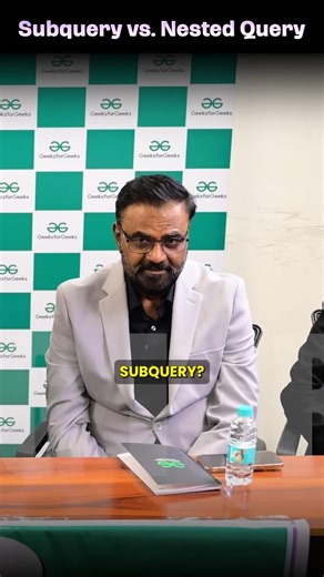 What Is Difference Between Subquery VS Nested Query #Shorts #Subquery #NestedQuery #GfG #ISRO