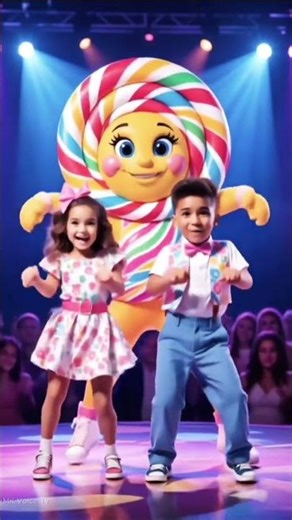 Dancing Hearts at the Children’s Festival | Joyful Kids & Colorful Mascot#shorts