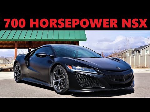 Modified Acura NSX: Is The NSX Better With Even More Power???