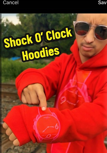 Become an official member of the Shock Squad! ⏰💚 Rep the squad and grab your Shock O’ Clock Hoodie today! ⚡️
