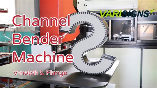 Looking for the best channel letter bender that handles V-notch and flange letters with extreme precision and speed? Check out, https://www.varisigns.com/v-notch-flange-channel-letter-bending-machine/ #varibend #varisigns #signfabrication
