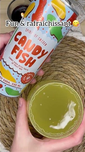 Candy Fish Soda 🍬🥤 Goût sucré #shorts
