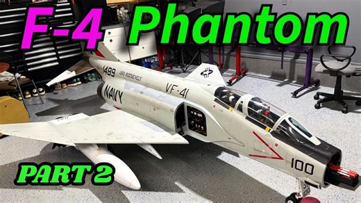 Building the ultimate CARF F4 Phantom - Part 4 RC jet masterpiece part 2