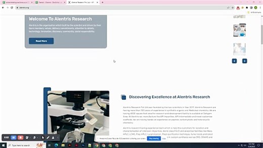 Alentris Research Pvt. Ltd. – API Impurities & Contract Research Organization