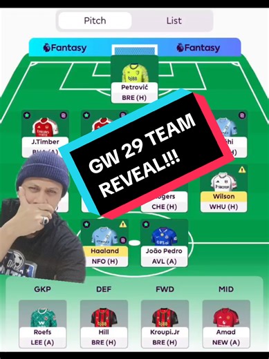 GW 29 Team Reveal: Strategi dan Tips Terbaik