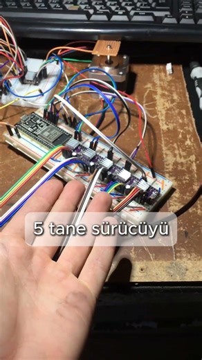 Allah'la arandaki devreyi anlatma çabası #elektrik #elektronik #diyproject #circuit #project