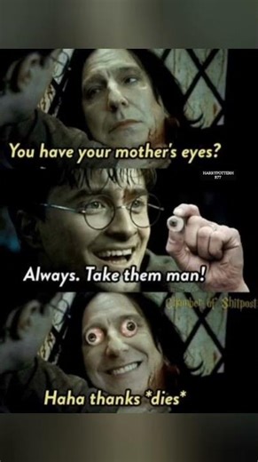 The Sectumsempra Showdown#harrypotter #funnymemes