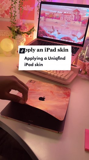 Applying a Uniqfind iPad Skin | Study Tips and Motivation