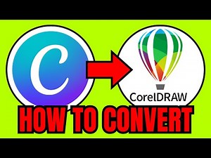 How To CONVERT From Canva To Coreldraw File (FULL GUIDE) 2026