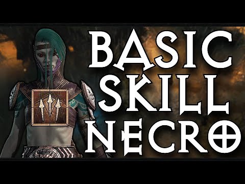 Basic Skill Necromancer Actually Works?! Clears Tier 87+ Bone Splinters Build Guide | Diablo 4