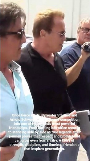 Sylvester Stallone & Arnold Schwarzenegger — A Legendary Friendship Beyond Rivalry 💪🎬 #syl #arnold
